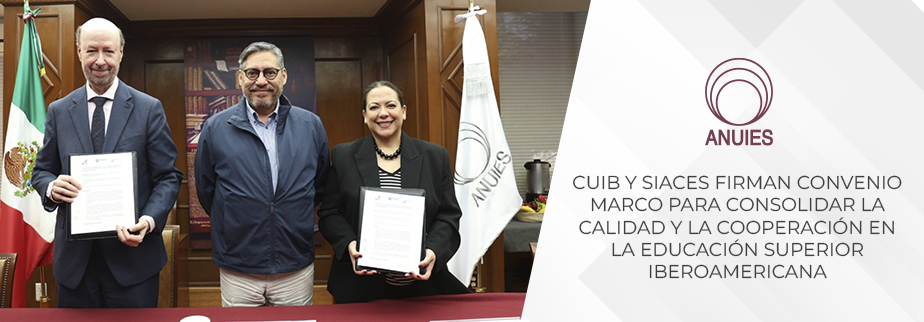 CUIB Y SIACES FIRMAN CONVENIO MARCO PARA CONSOLIDAR LA CALIDAD
